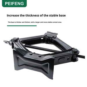 Portable Hydraulic <strong>Scissor</strong> <strong>Jack</strong> 1T 2T 3T Steel Material <strong>Car</strong> for Vehicle Maintenance PEXMARTOOLS PFM 714015 - Product Image 4
