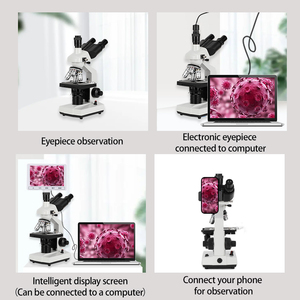 40-5000x Trinoculaire Biologische Outdoor Educatieve Student Lab Microscoop - Product Image 3