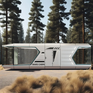 Petit Conteneur Romantique Maison Préfabriquée Espace Capsule Lit Hôtel Vacances Espace Vaisseau Spatial Capsule Hôtel - Product Image 1