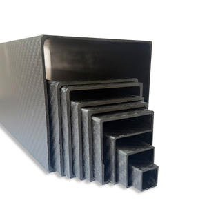Durable <b>Square</b> Carbon Fiber Tube For Structural Support <b>Frames</b> <b>Square</b> Hollow Carbon Fiber Tube With Smooth Surface Finish - Product Image 1
