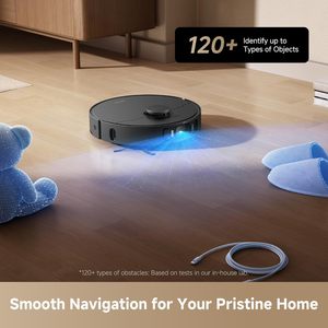DREAM L40s Ultra Robot Vacuum Cleaner Powerful 19000Pa LDS Slam Navigation App-Controlled Auto Refill Self-Emptying Dust <b>Bin</b> - Product Image 5