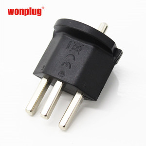 Adaptateur de prise EU/DE/France vers CH T12, convertisseur fixe permanent 10A, ABS ignifuge - Product Image 6