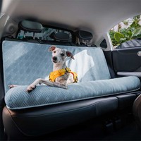 Coussin de voiture pour chien de grande taille, moderne, rafraîchissant, lavable, confortable, pour siège arrière, en tissu Oxford - Chill Rover (Tout modèle)