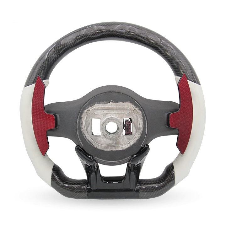 Custom Glossy Carbon Fiber LED Steering Wheel (Mercedes-Benz Fitment), photo 6