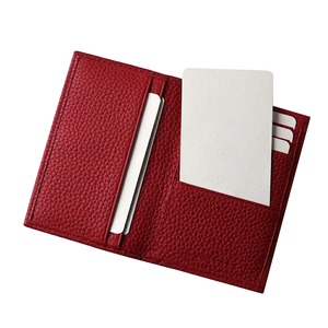 Carteira Ultra Slim Bifold Carteira De Couro Homens Carteira Slim Titular Do Cartão De Couro Bifold - Product Image 1