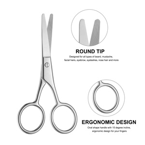 High Quality Stainless Steel Manicure <b>Scissors</b> Professional Nail <b>Cuticle</b> <b>Scissors</b> for Salon - Product Image 2