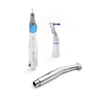 Set Handpiece Gigi 2 LED Kecepatan Tinggi dan 203C Kecepatan Rendah Handpiece Kit Pelajar 2/4 Lubang Alat Dokter Gigi - Product Image 3