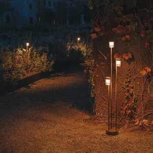 Lámpara de Suelo Moderna de Acero Inoxidable para Exteriores, IP65 Impermeable, Luz para Camino de Jardín, Patio y Terraza - Product Image 4