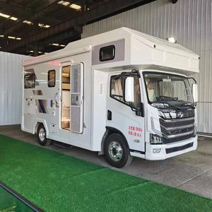 SAIC H500 camión ligero RV Camper Vans 4-6 pasajeros 600W panel solar coche Camper China <span class=keywords><strong>autocaravanas</strong></span> 12V/500Ah gran espacio Camping - Product Image 3