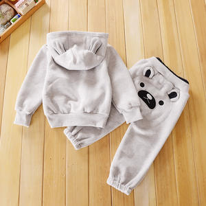 Ensemble de vêtements d'automne pour bébé garçon et fille, sweat-shirt, survêtement en coton, vêtements d'hiver pour enfants, prêt à être expédié - Product Image 3