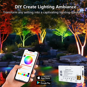Gouly Luminaire LED Moderne Personnalisé 24V Basse Tension pour Palmier, Anneau Lumineux LED pour Arbre, <span class=keywords><strong>Spot</strong></span> LED pour Pelouse - Product Image 3
