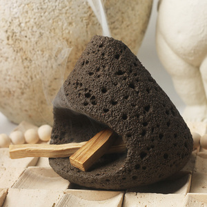Quemador de Incienso de Cemento Estilo Nórdico Retro al por Mayor, Bandeja de Fragancia para Decoración del Hogar, Soporte para Conos de Incienso, Palo Santo y Salvia - Product Image 4
