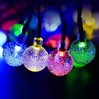 Guirlandes lumineuses solaires LED, étanches IP65, pour extérieur, jardin, décoratives