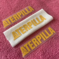 Étiquette de transfert thermique en silicone avec effet 3D, logo écologique pour vêtements, autocollant de transfert thermique pour logo extérieur