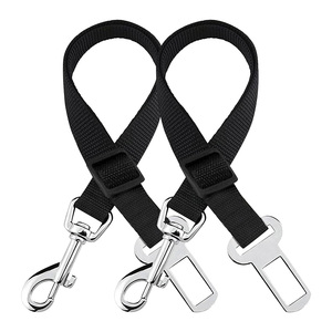 Arnés de Viaje Ajustable, Correa de Nailon para Perros, Cinturón de Seguridad para Mascotas en Autos, Compatible con Todos los Perros, Gatos y Hurones - Product Image 1