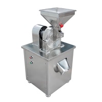 Broyeur à disques en acier inoxydable, moulin à herbes électrique, machine à moudre le riz et le sucre, garantie 4 ans, fabriqué en Chine