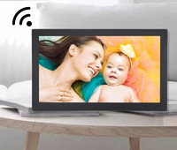 Marco de Fotos Inteligente con Pantalla Táctil de 21.5 Pulgadas y WiFi para Hogar Inteligente, Compartir Momentos al Instante, Venta al Por Mayor de Fábrica