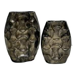 Jarrones de flores para decoración de mesa, diseño personalizado, jarrones de boda de aluminio para decoración de boda, florero, superventas - Product Image 1