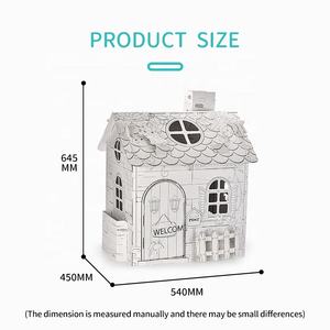 Juguete de Pintura con Rotuladores de Papel para Niños Mayores de 3 Años, Diseño de Casa de Campo, Dibujo, Rompecabezas 3D - Product Image 6