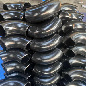 Coude et capuchons en acier au carbone A234 Wp11 de 2 pouces avec soudure bout à bout et peinture - Product Image 6