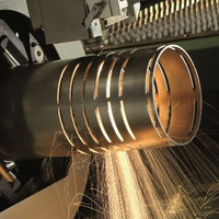 KEYILASER CNC Découpeur Laser Tube Métallique Verre Pierre Film Plastique Bois Papier CO2 Machines De Découpe Laser