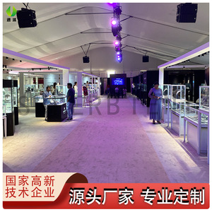 Carpa de Exhibición ChronoSphere, Rectangular, con Estructura Metálica y Cubierta de PVC Impermeable, para Uso en Ferias Comerciales en Todas las Estaciones - Product Image 5