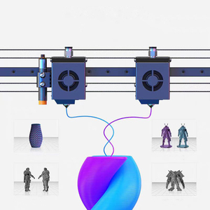 <b>Printer</b> 3d Printing Machine Desktop Automatic Single Color Dual Extruder Auto Level FDM Impresora New MakerPi P2 Easy Operate - Product Image 4