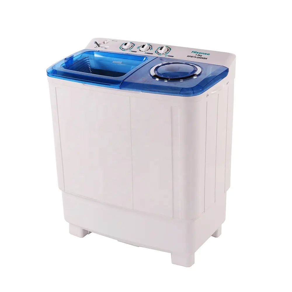 Wash Capacity 7.5kg doule tubs laundry with hand wash function