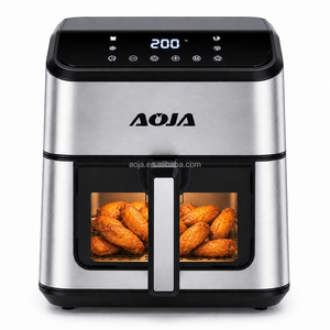 Friteuse à air personnalisable 8L 1800W, visible, arrêt et reprise automatiques par température prédéfinie, compatible lave-vaisselle, OEM ODM disponible - Product Image 5