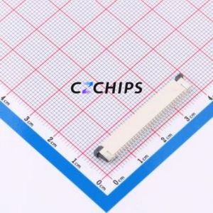 CAX-AFA07-30XCB-H2.5 FFC/FPC Connector SMD,P=1mm,Horizontal Mount Connector Drawer Type Bottom Contact 30P 1mm - Product Image 2