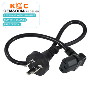 Australian Standard 3 Plug <b>Power</b> Cord, Right Angle IEC C13 Connector, AC <b>Power</b> <b>Cable</b> for TV Printer, Heavy Duty <b>Power</b> Lead - Product Image 2