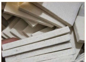 100% feltro di lana ad alta densità con forma personalizzabile è adatto per l'assorbimento di olio ad alta temperatura. - Product Image 6