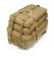 Sac de chasse imperméable à l'eau Oxford 900D, sac à dos de randonnée et de camping, 45L, tactique, Molle, multicolores