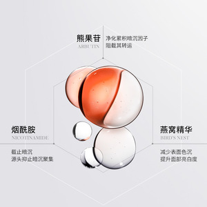 เซรั่มบำรุงผิวหน้าขาวกระจ่างใส ชุด 2 ชิ้น ช่วยเติมความชุ่มชื้น บำรุงผิวให้เต่งตึง - Product Image 1