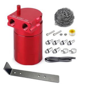 Réservoir d'évacuation d'huile en alliage d'aluminium avec support et filtre en laine d'acier pour système de récupération d'huile moteur - Product Image 4