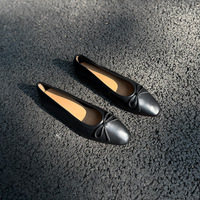 233-3 Manlunluo Nouveauté Printemps En Stock Chaussures à Enfiler Style Coréen en Cuir de Vachette Pleine Fleur, Bout Rond, Coupe Basse, Couleur Unie