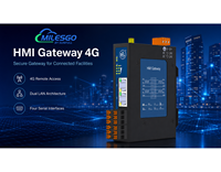 Gateway IoT 4G Milesgo HMI2004-ARM-4G, Controlador de Monitoreo Remoto Industrial para PLC, BMS y Automatización