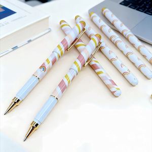 High-end Luxury Plastic Ballpoint <b>Pen</b> Custom Thermal Transfer Process Flower Film <b>Pen</b> Cute Gel <b>Pens</b> for Students and Children - Product Image 6