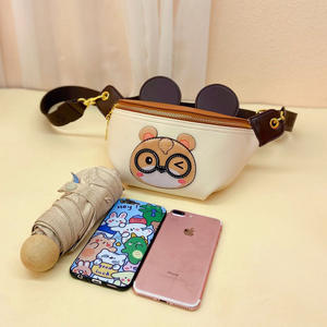 Bili bear-Bolso de pecho con diseño de oso pequeño para mujer, bandolera de pecho con diseño de dibujos animados, de cintura con un hombro, 2023 - Product Image 3