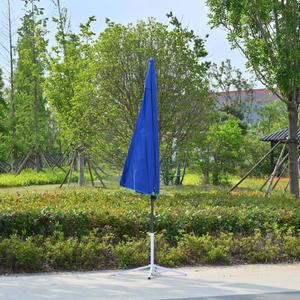 Sombrilla de Patio de Doble Capa Reforzada con Varillas Gruesas de 170 cm, Protección UV, Impermeable, para Exteriores, Playa y Piscina - Product Image 4