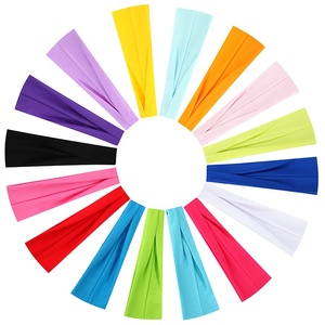 Vente en gros Bandeaux élastiques anti-transpiration personnalisés <span class=keywords><strong>Bandeau</strong></span> pour cheveux secs Entraînement Sport Fitness Yoga <span class=keywords><strong>Bandeau</strong></span> pour tête <span class=keywords><strong>Bandeau</strong></span> pour femmes et hommes - Product Image 4
