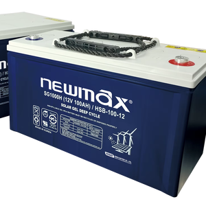 Batería de Gel Sellada de Ciclo Profundo NEWMAX SG2000H 200AH para Sistemas Solares Fotovoltaicos, UPS, Telecomunicaciones y Almacenamiento de Energía Renovable (Plomo-Ácido) - Product Image 1