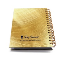 Diario de 90 Días para Crear Nuevas Habits, Impresión Personalizada, Cuaderno de Tapa Dura con Espiral Dorada, Planificador