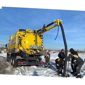 Remolque de Extracción Hidráulica de 2500 Litros (800 Galones) para Drenaje de Aguas Residuales, con Sistema de Succión y 2 Ejes - Product Image 5
