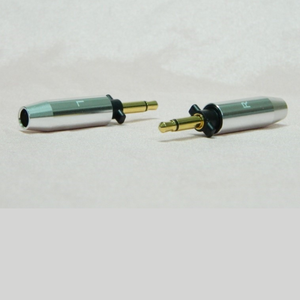 2 adet/çift Mini 3.5mm Mono fiş altın kaplama 1/8 "<span class=keywords><strong>Final</strong></span> SONOROUS IV VI <span class=keywords><strong>VIII</strong></span> X için 2 direkleri - Product Image 6