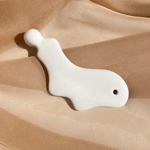 Strumento per Massaggio Guasha in Ceramica Personalizzato per Massaggio Muscolare e Rilassamento Facciale - Product Image 5