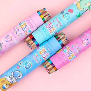 Bút chì màu phổ biến với mười hai màu phù hợp cho vẽ graffiti, thương hiệu weibo yêu thích của trẻ em - Product Image 6