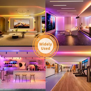 Tira de Luces LED RGBIC COB de 8mm, 10mm, 12mm de Ancho, Direccionable, LED RGB IC WS2811 12V, 720 LED/M, Luces LED, Tira de Luz LED - Product Image 4