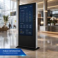 Usine personnalisée 43/55 pouces écran tactile vertical publicité moniteur AIO étanche Smart City Terminal équipement panneau PC Stock
