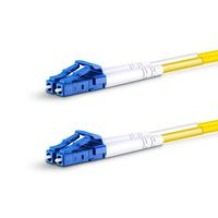 Kabel Patch Fiber Optik FTTH LC/UPC ke SC/UPC Panjang Sesuai Pesanan, Single dan Multi Mode OS2 9/125um Duplex
